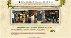 Desktop Screenshot of divinelifekenya.org