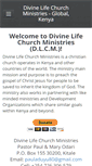 Mobile Screenshot of divinelifekenya.org
